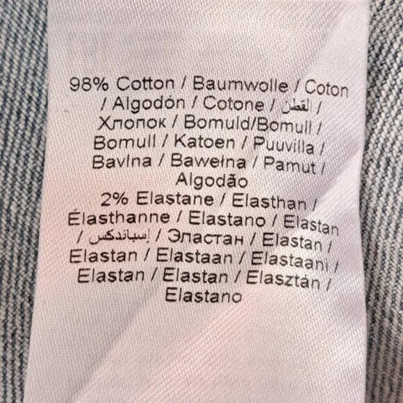 ICHI Denmark DENIM SHIRTDRESS DRESS Sz 36 or SMALL SNAP BUTTONS ** MADE IN INDIA - Picture 8 of 10